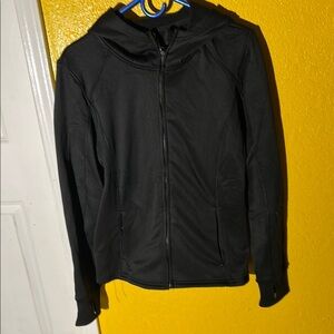Velocity Black Lightweight Jacket with High Collar